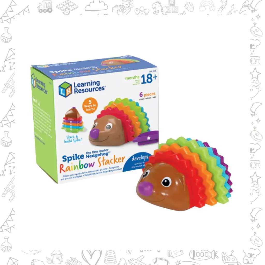 Spike. Rainbow stacker