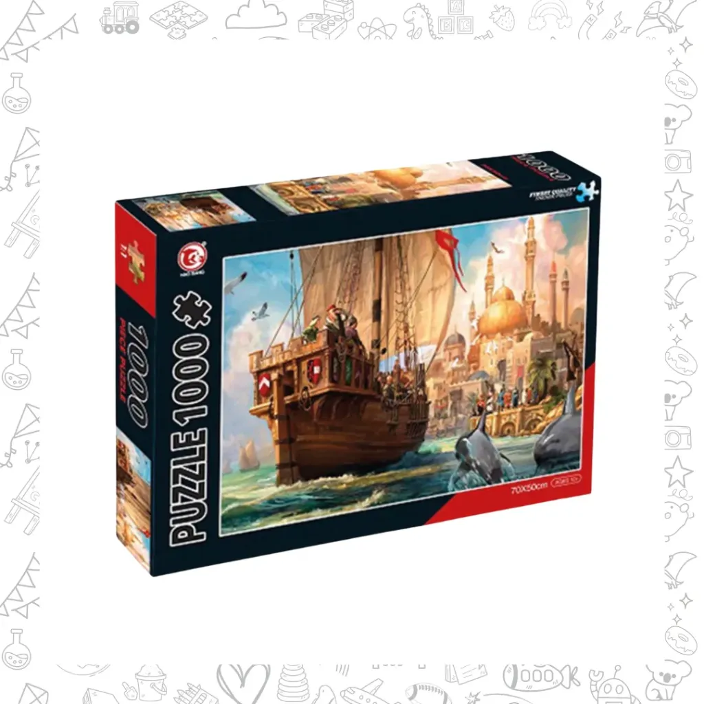 puzzle tower bridge at night