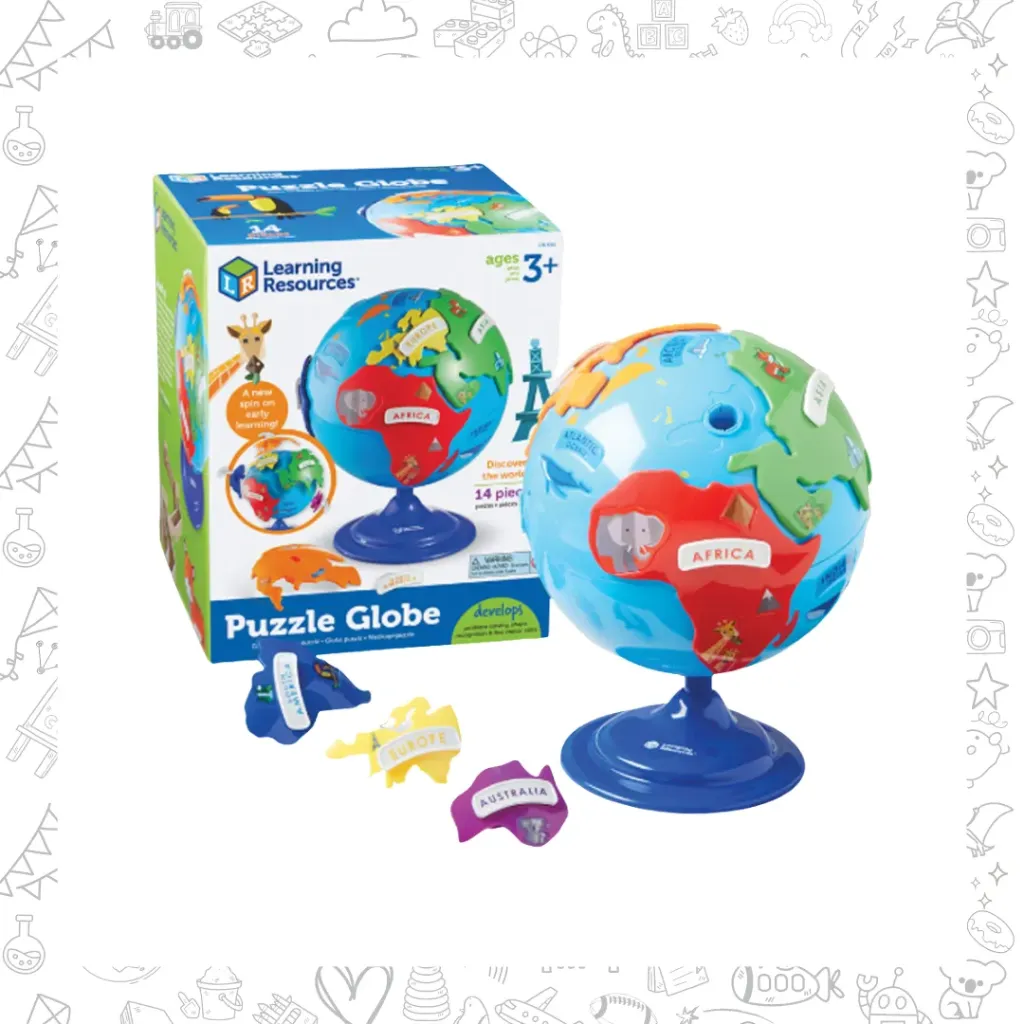 Puzzle globe