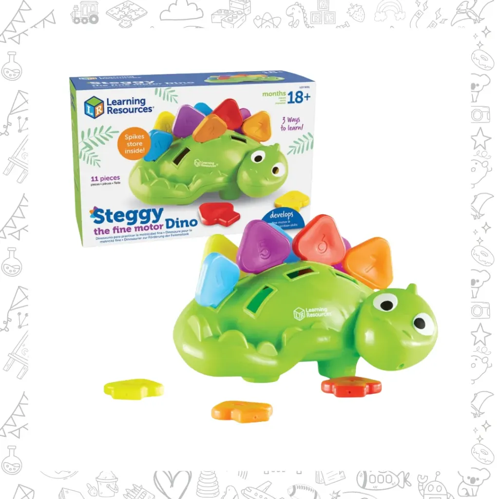 Steggy fine motor dino