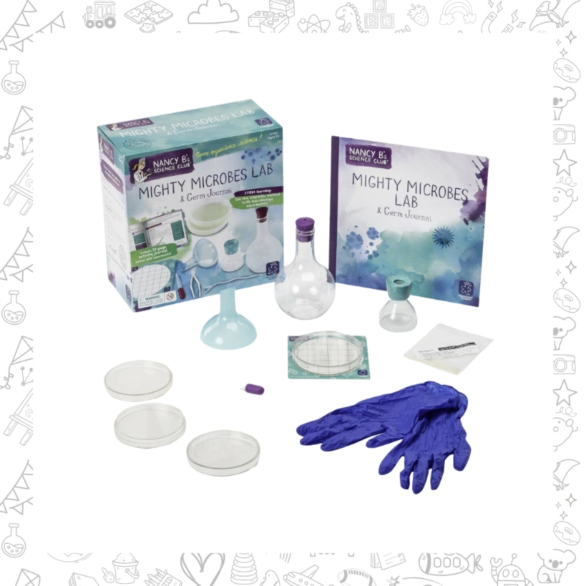 Mighty microbes lab & germs journal