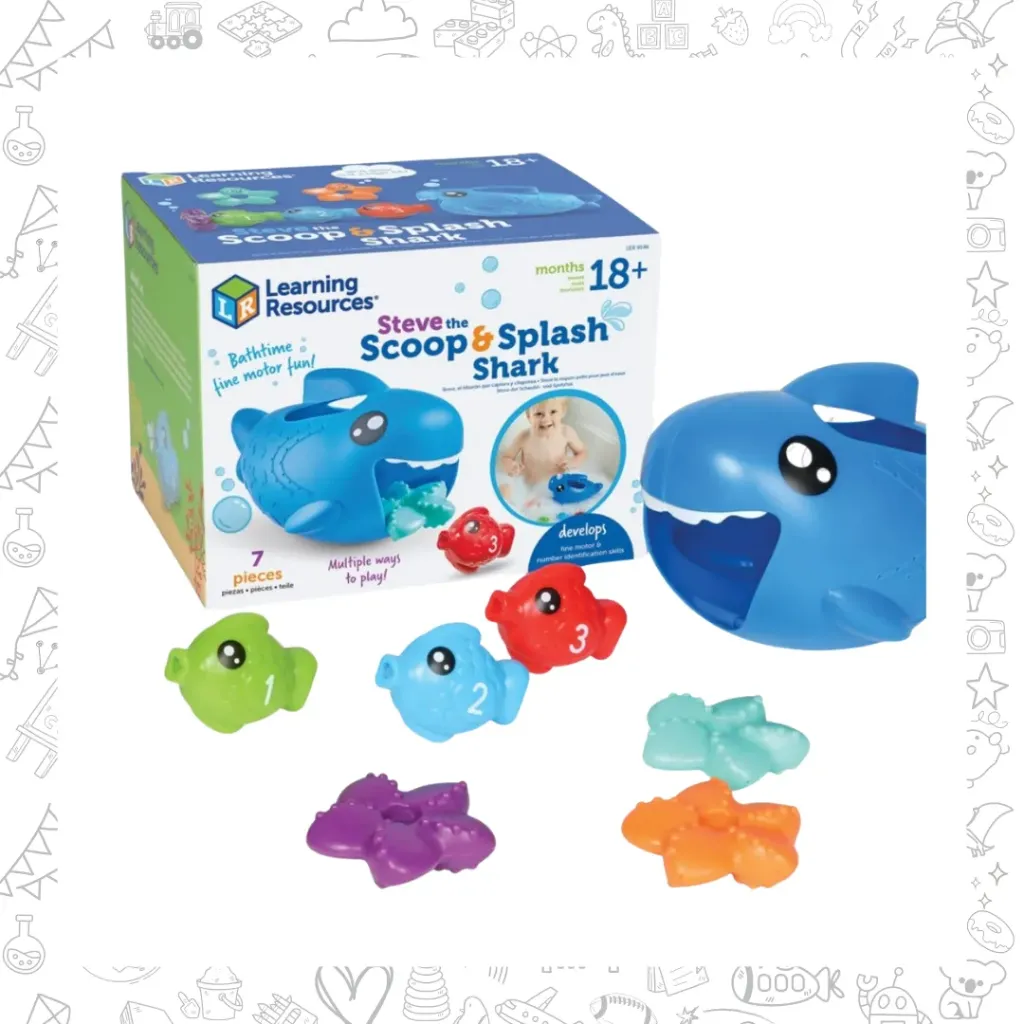 Steve the Scoop & splash shark