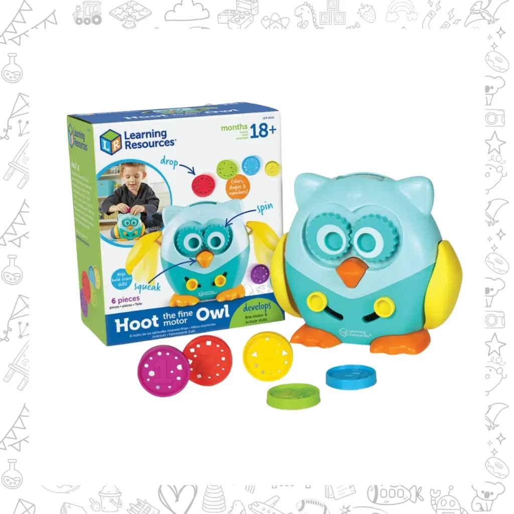 Hoot the fine motor owl